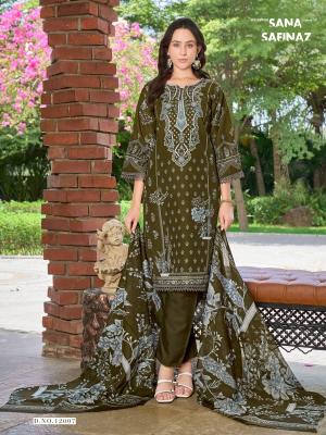 Ganesha sana safinaz vol-12 wholesale designer dress materials online india